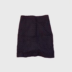 J Crew Number 2 Eyelet Pencil Skirt